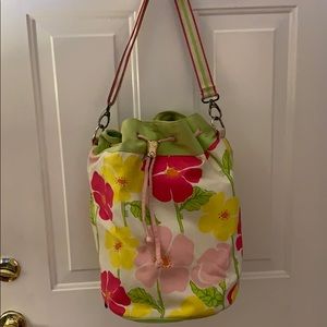 Lilly Pulitzer Floral Duffle, Large
